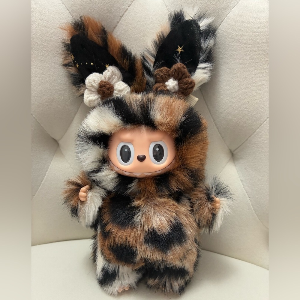 Tiger Print Custom Labubu